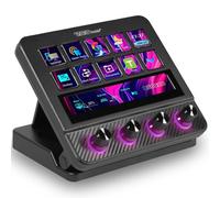 VSDINSIDE Stream Controller Deck, All-in-One Macro Tastiera per Gaming Streaming, Tasti di scelta rapida personalizzabili Soundboard Pad per PC, Mac