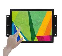 VSDISPLAY 12.1 pollici 1024x768 4:3 600nit LCD Monitor, 10 punti touchscreen capacitivo, VGA DVI Audio Video Input