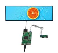 VSDISPLAY 12,7" 2880X864 2K NV127H4M-NX1 IPS Wide LCD Screen Type C eDP Controller Board, per fai da te PC Case Display/Car Gauge