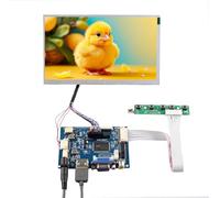 VSDISPLAY 7 pollici 1024x600 1000nit TFT LCD Screen 20 pin e VGA 2AV LVDS Controller Board VS-TY2662V1-99