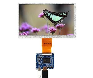 VSDISPLAY 7 Pollici VS070T-006A 1024x600 700nit Alta luminosità IPS Schermo LCD 50pins e Mini Scheda di Controllo