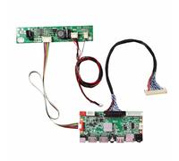 VSDISPLAY H-D - Scheda di controllo LVD USB per display LCD a striscia lunga IPS DV240FBM-NB0 1920X360 IPS da 24"