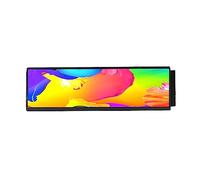 VSDISPLAY Monitor LCD IPS da 12,6 pollici, display 1920 x 515 con kit di cavi da mini HD-MI a HDMI, adatto per case PC Y60 fai da te