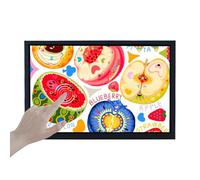 VSDISPLAY Monitor LCD IPS touch quadrato portatile da 12,1 pollici 1920x1200, 600 nit, scheda Android 11, supporto copia automatica e riproduzione automatica dei video