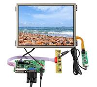 VSDISPLAY Schermo LCD del pannello del sensore di tocco resistivo di 10.4 pollici 1024x768 IPS e scheda del regolatore di VGA DVI LVDs