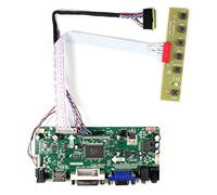 VSDISPLAY VGA DVI Display LCD Scheda Controller per 15.6 "LP156WH2 LP156WH4 1366x768 LED 40Pin LVDs Pannello Schermo LCD