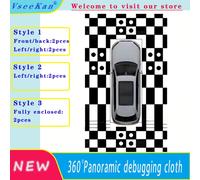 VseeKan Automotive 360 Sistema Calibrazione pad 360 panno di giunzione per fotocamera panno di debug 2D 3D Panno a quattro dimensioni
