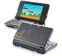 VSEER - Custodia protettiva rigida trasparente per Nintendo 3DS 2015, design senza cerniere