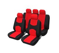 VSESTCDPB Coprisedile Auto Universale Per Per Focus Protezioni sedili(ROSSO)