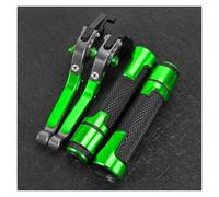 VSESTCDPB Moto Moto Pieghevole Estensibile Regolabile Frizione Freno Leve Manubrio per Kawasaki per Ninja ZX6R 2007-2018 Accessori(D)