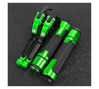 VSESTCDPB Moto Moto Pieghevole Estensibile Regolabile Frizione Freno Leve Manubrio per Kawasaki per Ninja ZX6R 2007-2018 Accessori(C)