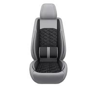 VSESTCDPB Per Renault Tutti I Modelli Per Spolverino Per Kadjar Per Scenico Per Espace Per Fluenza Per Koleos Coprisedile Auto Misura Universale Protezioni sedili(Grigio 1 posto)