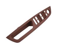 VSESTCDPB per X5 X6 E70 E71 3.0d 3.0sd 4.8i 30dX M50dX 50iX 40dX Auto Porta Interna Bracciolo Pannello Maniglia Pull Trim Cover 51416975777 Maniglia Interna della Porta Interna(Rosso Scuro)