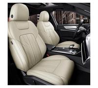 VSESTCDPB Per ZEEKR X 2023 2024 Coprisedili Auto In Pelle Protezioni sedili(Beige)