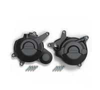 VSESTCDPB Protezione Motore Moto Accessori per Motociclette per Africa Twin CRF1100L CRF 1100L 2020 2021 2022 2023 Copertura di Protezione del Motore(1 Set-BK)