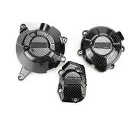 VSESTCDPB Protezione Motore Moto per Kawasaki Z900 Z900SE 2017-2025 2024 2023 2022 Moto Copertura Motore Protezione Coperture Motore Protezioni(Trama in Fibra di Carbonio)