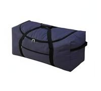 Vseutiac Borsa Portaattrezzi Impermeabile Borsone da Trasloco Borsa da Viaggio Borsa Multiuso in Tessuto Oxford 600D con Cerniera Robusta E Struttura, Array, Blu Nero, L 95x42x36cm