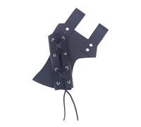 Vseutiac per Spada da Cintura in Pelle Sintetica Stile Cavaliere Classico, Ideale per Il Compleanno, Nero