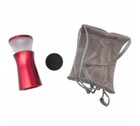 Vseutiac Visualizzatore per Diamante Lente Ottica Osservazione Supporto Base Piccolo Custodia Morbida Costruzione in Lega di Alluminio Facile da Trasportare, Array, Rosso
