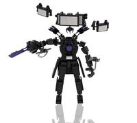 VSFJZJKJ Upgrade Titan Tv Man, Giocattoli in Blocchi, Giocattoli per Modelli di Gioco, Regali di Compleanno per Fan dei Bambini, Coltivare Il Pensiero Spaziale dei Bambini