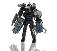 VSFJZJKJ Upgrade Titan Tv Man, Giocattoli in Blocchi, Giocattoli per Modelli di Gioco, Regali di Compleanno per Fan dei Bambini, Coltivare Il Pensiero Spaziale dei Bambini