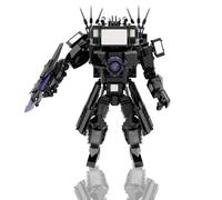 VSFJZJKJ Upgrade Titan Tv Man, Giocattoli in Blocchi, Giocattoli per Modelli di Gioco, Regali di Compleanno per Fan dei Bambini, Coltivare Il Pensiero Spaziale dei Bambini