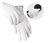 VSGO Guanti di pulizia per fotocamera, guanti di pulizia antistatici professionali, colore bianco, senza polvere, compatibili con fotocamera, sensore di pulizia o altri strumenti di precisione