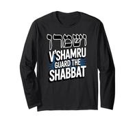 V'shamru Guardia Lo Shabbat Maglia a Manica