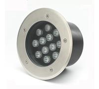 VSHENG Faretto Incasso LED da Esterno Luce Sotterranea A LED Impermeabile IP66 AC85-265V Faretti da Pavimento per Cortile Giardino Terrazza Vialetto Gradino Luce del Paesaggio(White,15W)