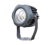 VSHENG LED Faretti Ruotabile COB Luci del Paesaggio Bassa Tensione AC12/24V Impermeabile IP65 Faretto per Cortile, Giardino, Stadio, Cartelli Pubblicitari(Blue,30W-AC12V)