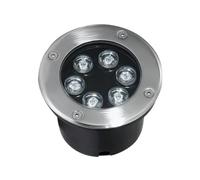 VSHENG Low Voltage Landscape Lights Outdoor in-Ground Lights AC12/24V IP66 Waterproof LED Underground Light for Yard Garden Patio Driveway Deck Step Landscape Lighting(Warm White,24W-AC24V)