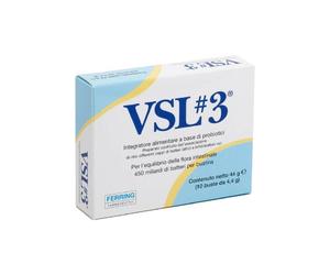 Vsl 3 Integratore di Fermenti Lattici per Disordini Intestinali 10 Bustine