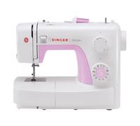 VSM SINGER Simple 3223 macchina per cucire automatica 23 punti utili Rosa Bianco