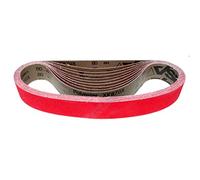 VSM XK870X / XK870F - Nastro abrasivo, 19 x 305 mm, 10 pezzi, grana P400 (F=flessibile)