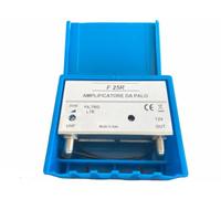 Vsnetwork Amplificatore Antenna TV da Palo con Filtro Lte/5G, Guadagno Massimo 25Db Regolabile, Amplificatore Antenna TV 1 Ingresso Uhf