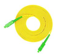 Vsnetwork Cavo Fibra Ottica SC/APC per SC/APC Simplex Monomodale 9/125 5 Metri, LZSH, Compatibile con Telecom Italia, Windtre, Iliad, Vodafone, Tiscali, Fastweb