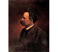 VsoxA Dipinti Famosi Stampe Artistiche Stampe Wall Art Ritratto di Nietzsche di Rudolf Köselitz per Decorazioni per la Casa 60x90cm