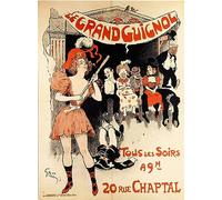 VsoxA Famoso Nordico Tela Pittura Quadri su Tela Decorativi il Grand Guignol di Jules Grün per la Decorazione Domestica dell'ufficio 60x90cm