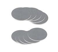 VSPLJQRXY 10Pz 304 Disco in Acciaio Inossidabile Diametro 30mm Circolare Inox Piastra Solido Metallica Lamiera Dischi Spessore 1.2mm-5mm(30mmx1.2mm)