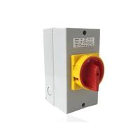 VSPPJYFG Interruttore di sezionamento ON-off a Due Posizioni YMD11-63D, 63 A, 3 Poli, con Lucchetto, con Scatola Impermeabile IP65