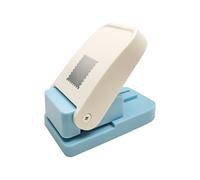 VSREI Francobollo Punch, Perforatore a Forma di Timbro, Perforatrice con Motivo Extra Forte per Carta Fino a 500 G/M², Dimensioni del Francobollo Tagliato: 2.5 X 2.1 CM