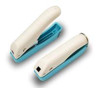 VSREI Handheld Hole Punch Mini Paper Fuster with Soft Grip, Square/Quadratisch Shape, for Paper Labels Photo Clothing Ticket DIY School DIY Crafts Scrapbook Notebook Card Making - Quadrato 6,4 mm