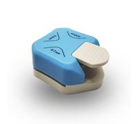 VSREI Perforatrice d'angolo 3 in 1 con 3 misure 4/7/10 mm - Punzone d'angolo in acciaio inossidabile per l'artigianato, lo scrapbook e la creazione di biglietti