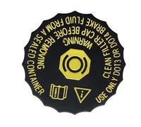 VSREI Tappo del serbatoio del liquido dei freni antipolvere per Citroën Peugeot - Compatibile con i modelli 206, 207, 301, 2008, 3008, 308, 408, 508, C2, C3-XR, C4, C5