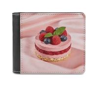 VstaDank Ispahan - Portafoglio da uomo in pelle a due pieghe, elegante, sottile, con tasca frontale, porta carte di credito e contanti