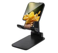 VstaDank Potato Chips - Supporto per telefono cellulare da scrivania, regolabile, pieghevole, per smartphone e tablet da 4-13 pollici, accessorio da scrivania da viaggio e ufficio, stile nero