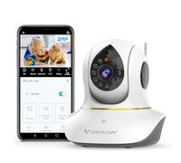 VSTARCAM 3MP Cat Camera, 2.4G WiFi Interactive Cat Toys, Pet Camera con Phone App, IR Night Vision, Motion Detection, 2-Way Audio, Pet & Dog Monitor 002