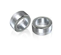 Vsttar 1 coppia di boccole intermedie per albero sterzo stelo colonna 6061-Billet alluminio 2003-2019 boccola 1500/2500/3500/4500/5500, adatto per Dodge Ram 5.9, 6.7 e Cummins Diesel Mopar
