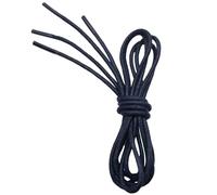 VSUDO 100 cm Lacci Scarpe Blu Scuro Eleganti Cerati Rotondi, ø2.5mm Lacci Blu Navy per Oxford Derby Brogue, Stringhe Scarpe Tondi per Chukka Stivali (1 Paio-Blu Navy-100cm)