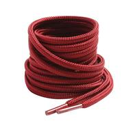 VSUDO 160 cm Lacci Rosso Scuro Rotondi per Scarponi/Stivali, Stringhe ø4 mm per Scarpe da Passeggio, Dark Red Boots Lace, Lacci Rosso Scuro per Scarpe da Lavoro/Trekking (2 Paia-Rosso Scuro-160cm)